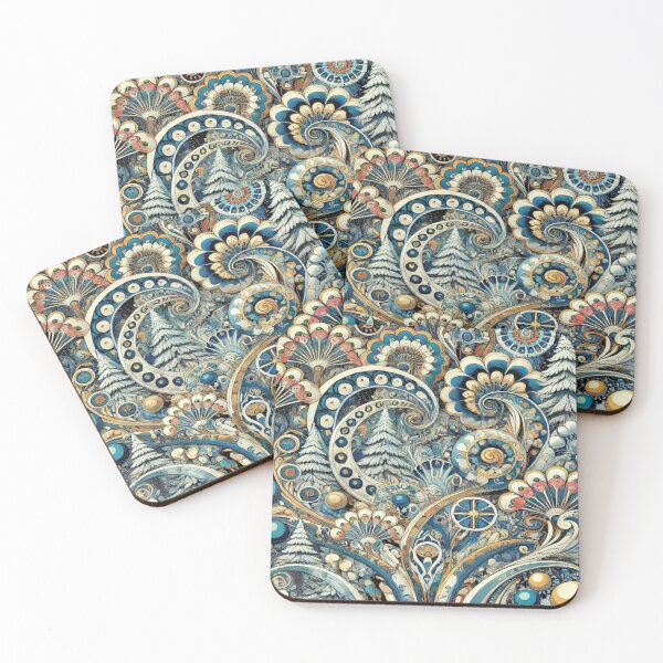 Item preview, Abstract Frost Garden Reloaded Premium Trendy Best Gift designed and sold by Imaginarium of Chaos falcon88 .