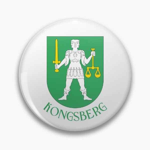 Item preview, Kongsberg Coat of Arms,Norway designed and sold by jeshands.