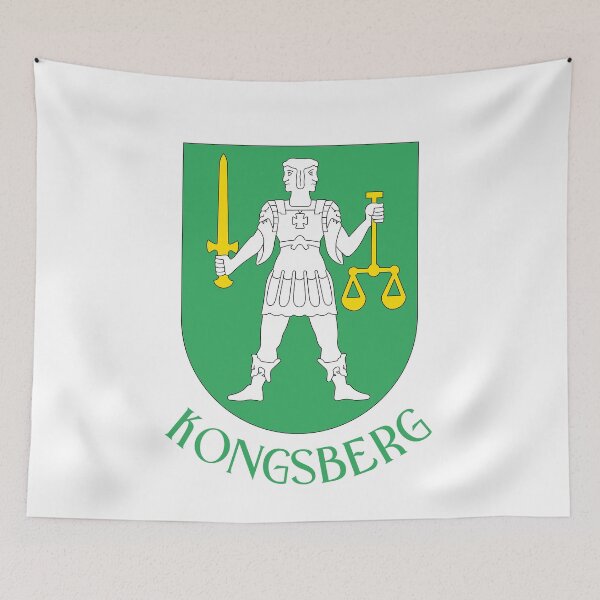 Item preview, Kongsberg Coat of Arms,Norway designed and sold by jeshands.