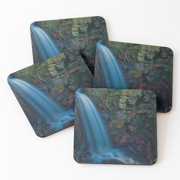 Item preview, Long exposure photograph. Waterfall at Lumsdale. designed and sold by Drone-tees.