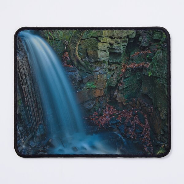 Item preview, Long exposure photograph. Waterfall at Lumsdale. designed and sold by Drone-tees.