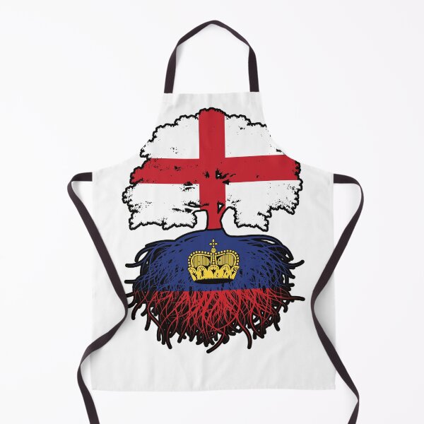 Item preview, Liechtenstein Liechtensteiner English England Tree Roots Flag designed and sold by FlagX.