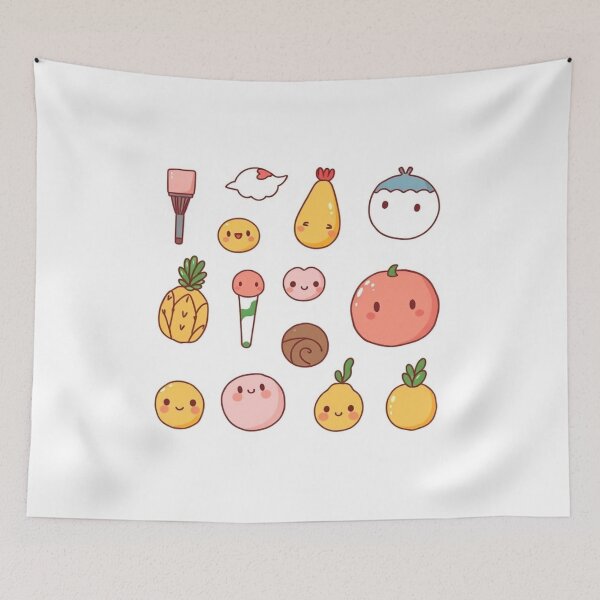 Item preview, Hand-Drawn Kawaii Objects Collection designed and sold by hjian8219.