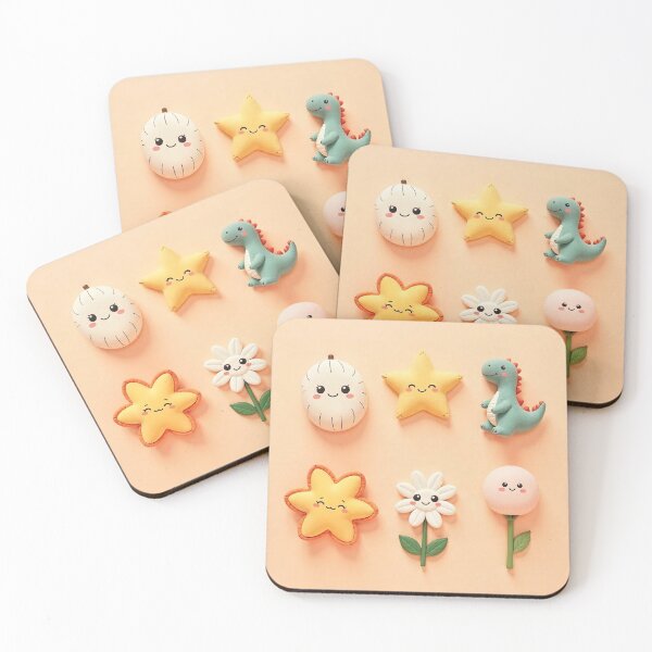 Item preview, Hand-Drawn Kawaii Objects Collection designed and sold by hjian8219.