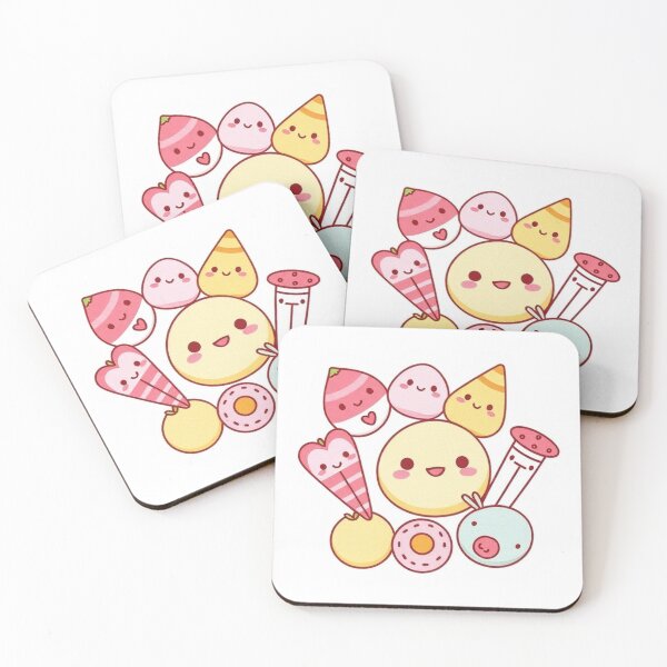 Item preview, Hand-Drawn Kawaii Objects Collection designed and sold by hjian8219.