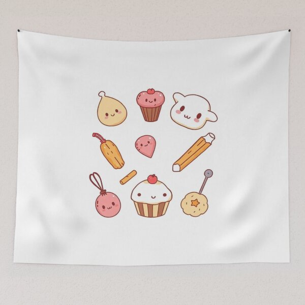 Item preview, Hand-Drawn Kawaii Objects Collection designed and sold by hjian8219.
