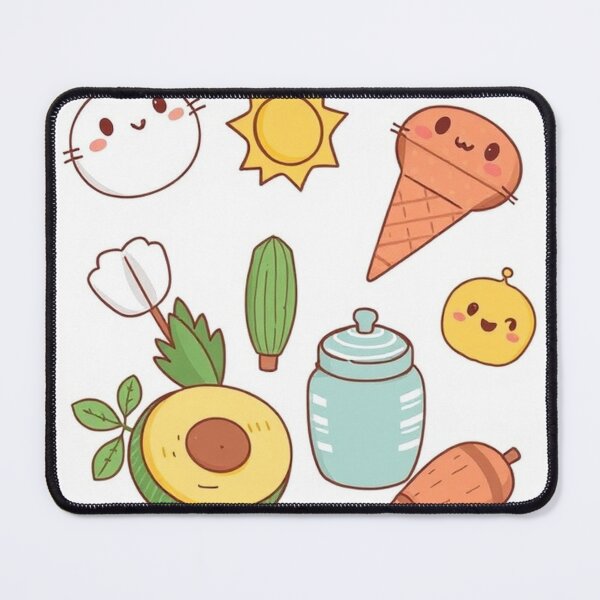 Item preview, Hand-Drawn Kawaii Objects Collection designed and sold by hjian8219.