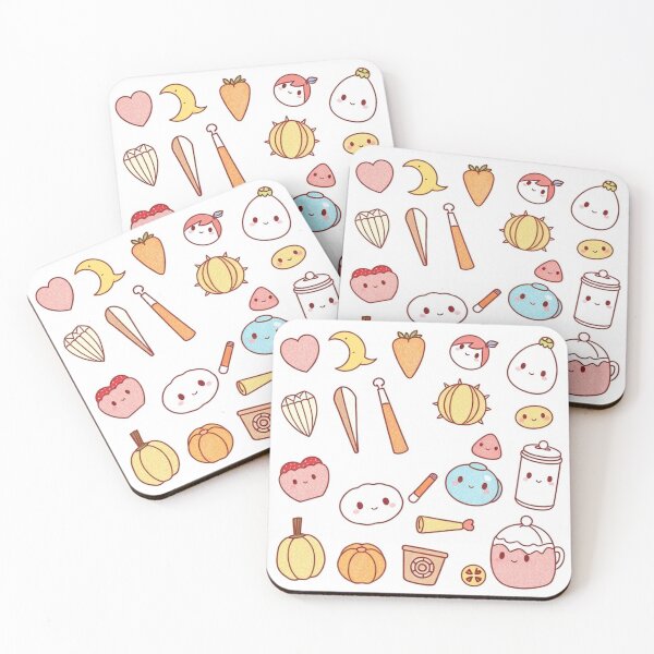 Item preview, Hand-Drawn Kawaii Objects Collection designed and sold by hjian8219.