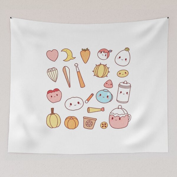 Item preview, Hand-Drawn Kawaii Objects Collection designed and sold by hjian8219.