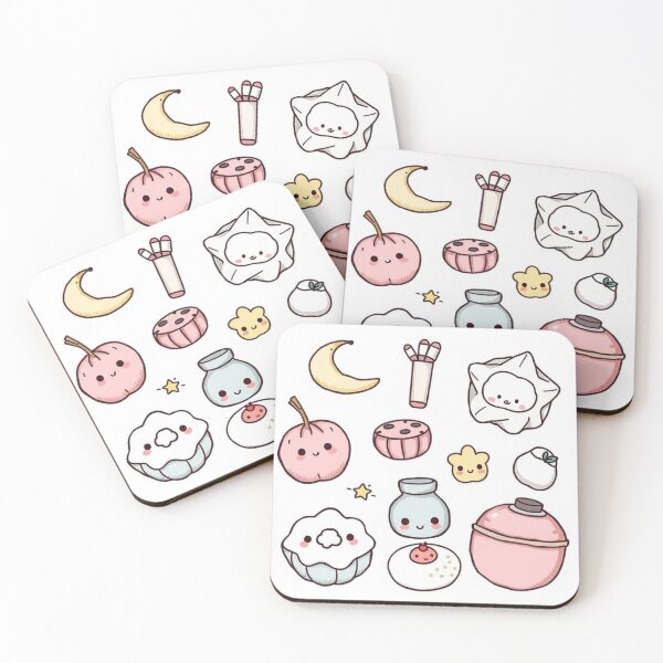 Item preview, Hand-Drawn Kawaii Objects Collection designed and sold by hjian8219.