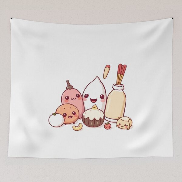 Item preview, Hand-Drawn Kawaii Objects Collection designed and sold by hjian8219.