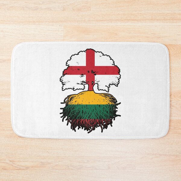 Item preview, Lithuania Lithuanian English England Tree Roots Flag designed and sold by FlagX.