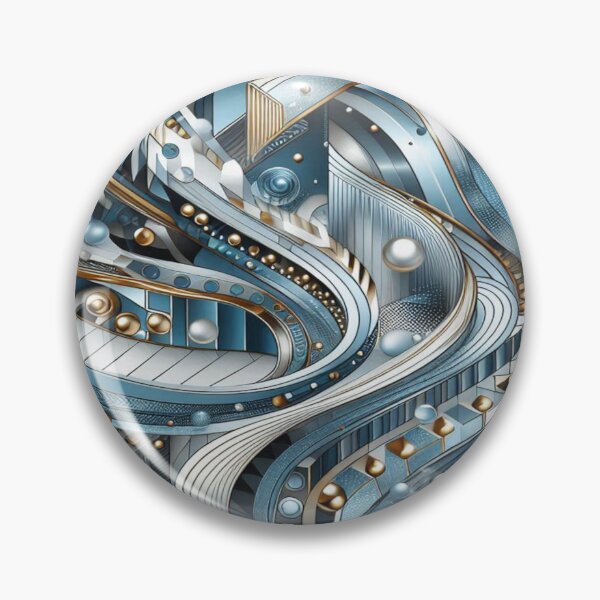 Item preview, Frosted Geometric Elegance Reloaded Premium Trendy Best Gift designed and sold by Imaginarium of Chaos falcon88 .
