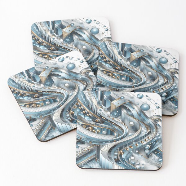 Item preview, Frosted Geometric Elegance Reloaded Premium Trendy Best Gift designed and sold by Imaginarium of Chaos falcon88 .