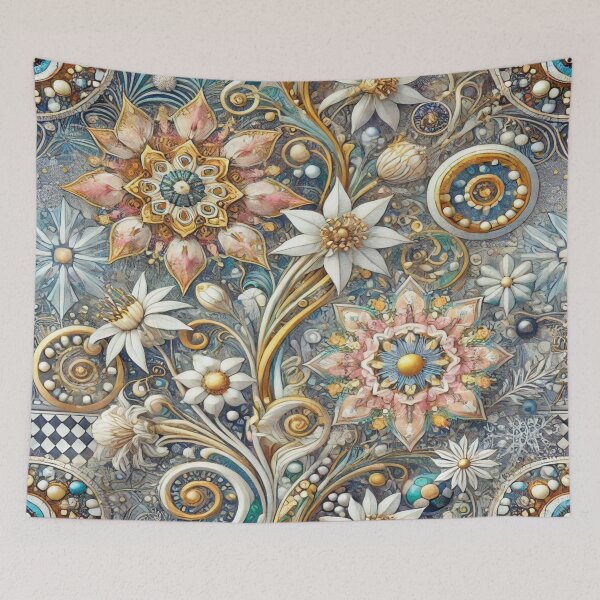 Item preview, Infinite Winter Blooms Reloaded Premium Trendy Best Gift designed and sold by Imaginarium of Chaos falcon88 .