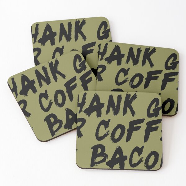 Item preview, Thank God for Coffee & bacon designed and sold by TeeCeeCo.