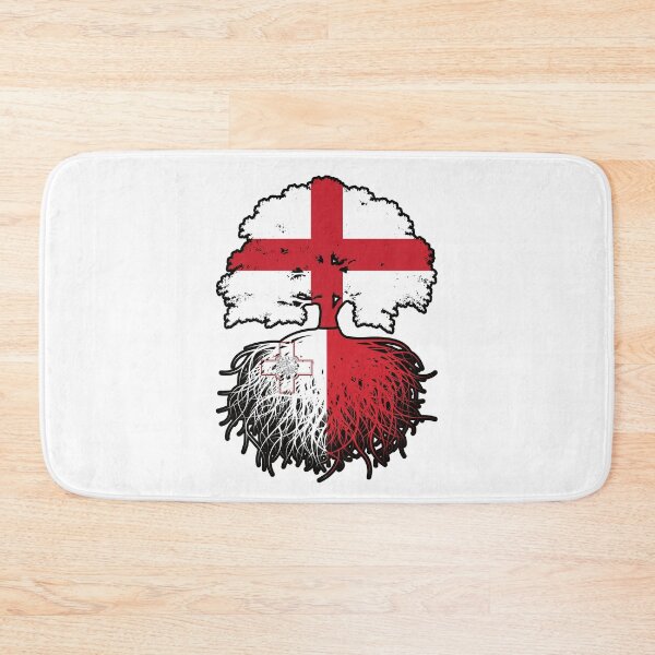 Item preview, Malta Maltese English England Tree Roots Flag designed and sold by FlagX.