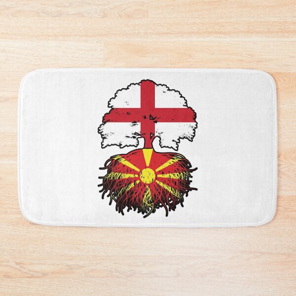 Item preview, Macedonia Macedonian English England Tree Roots Flag designed and sold by FlagX.