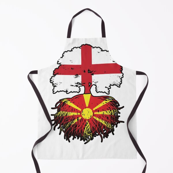 Item preview, Macedonia Macedonian English England Tree Roots Flag designed and sold by FlagX.