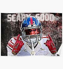 Odell Beckham Jr. Scary Good Poster