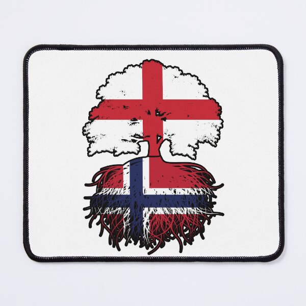 Item preview, Norway Norwegian English England Tree Roots Flag designed and sold by FlagX.
