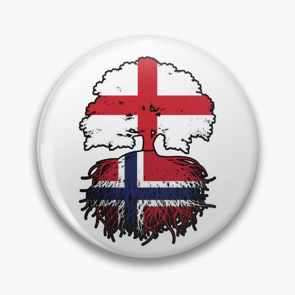 Item preview, Norway Norwegian English England Tree Roots Flag designed and sold by FlagX.