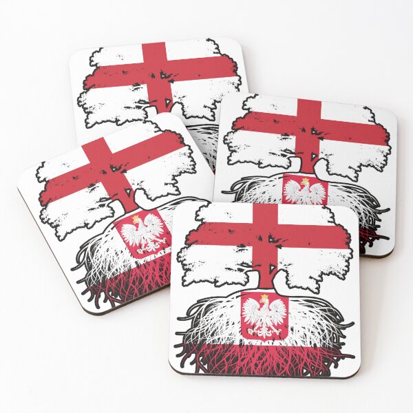 Item preview, Poland Polish English England Tree Roots Flag designed and sold by FlagX.