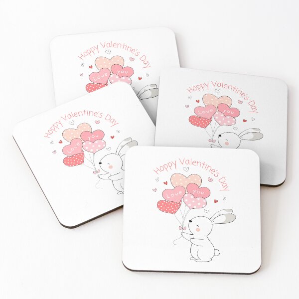 Item preview, Cute Hoppy Valentines Day Bunny designed and sold by NicheFifty-Two.