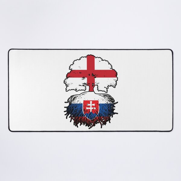 Item preview, Slovakia Slovakian English England Tree Roots Flag designed and sold by FlagX.