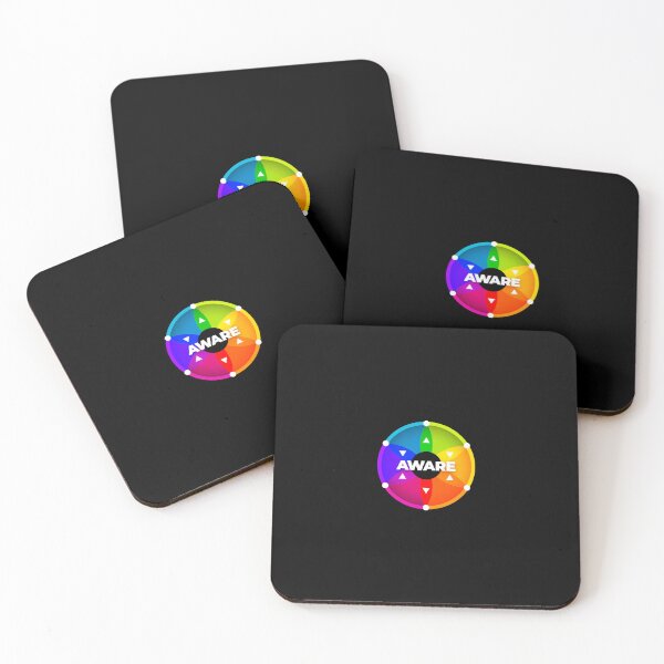 Item preview, Colourful Awareness Compass | Core Experience Symbol | FIT ⚫️ Black designed and sold by Re.SOURCE.