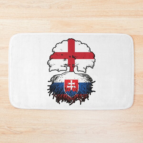 Item preview, Slovakia Slovakian English England Tree Roots Flag designed and sold by FlagX.