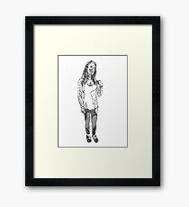Laughing Framed Print