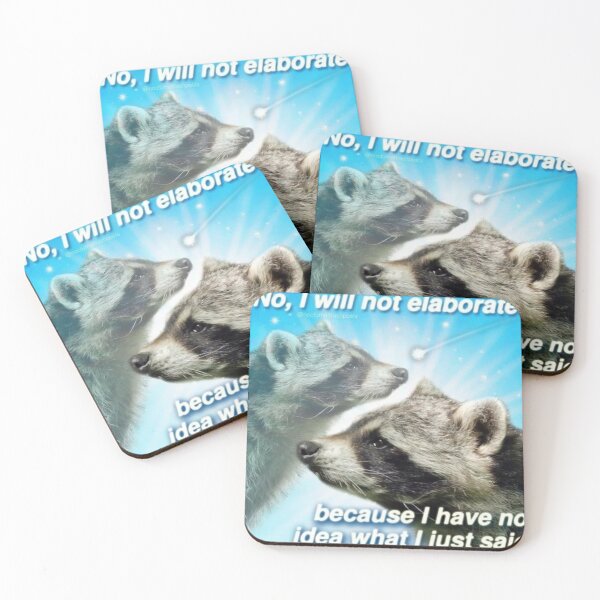 Item preview, Raccoon meme designed and sold by Fligymajig2002.