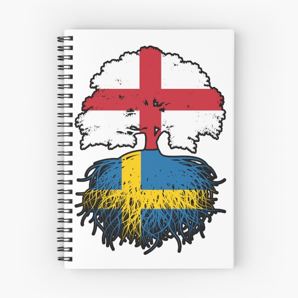 Item preview, Sweden Swedish English England Tree Roots Flag designed and sold by FlagX.