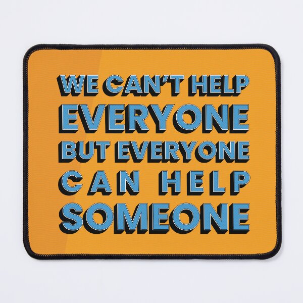 Item preview, We Can't Help Everyone Motivational Typography Pop Art designed and sold by kakarikihill.