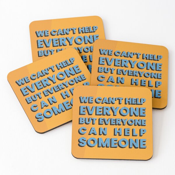 Item preview, We Can't Help Everyone Motivational Typography Pop Art designed and sold by kakarikihill.