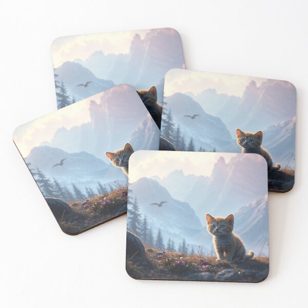 Item preview, Lost Kitten in the Wilderness designed and sold by Skye Ryan-Evans.