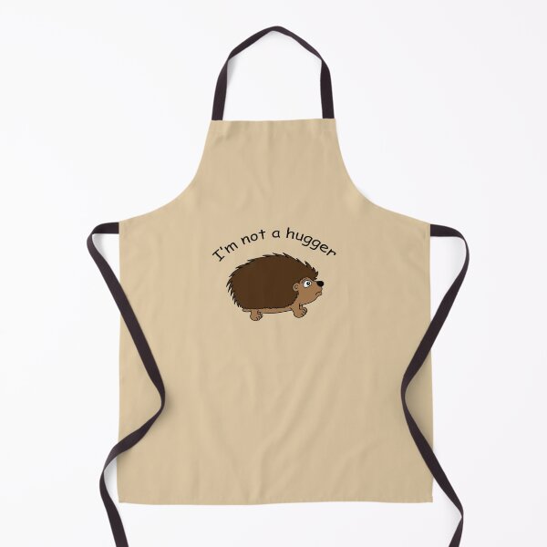 Item preview, Hedgehog I'm not a hugger animal cartoon designed and sold by Scat the cat.