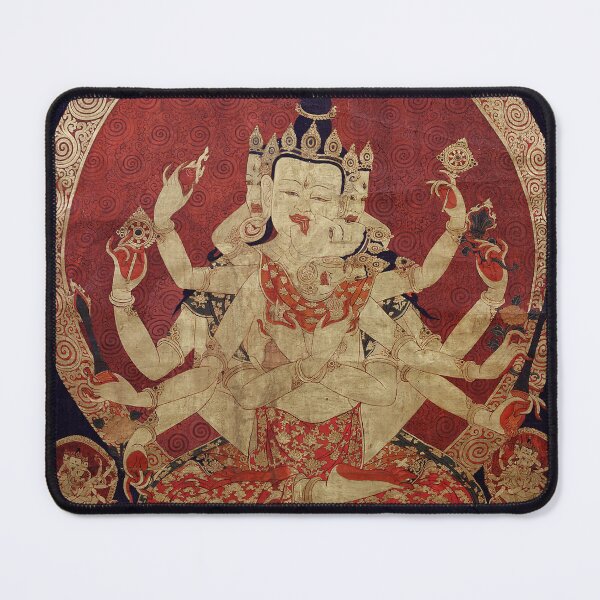 Item preview, Thangka 216 Guhyasamaja Buddhist Deity Akshobhyavajra 1600s designed and sold by GuyBlank.