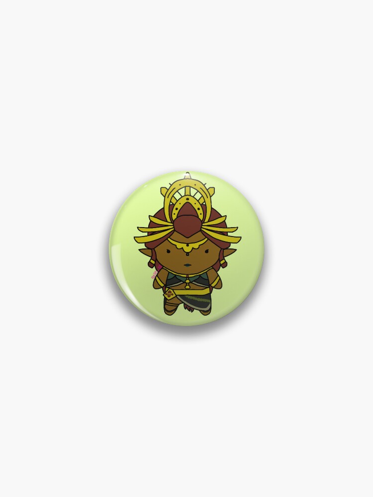 Thumbnail 1 of 3, Pin, Little Riju designed and sold by ToadPie.