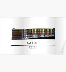 Sheffield Icons - Park Hill Poster