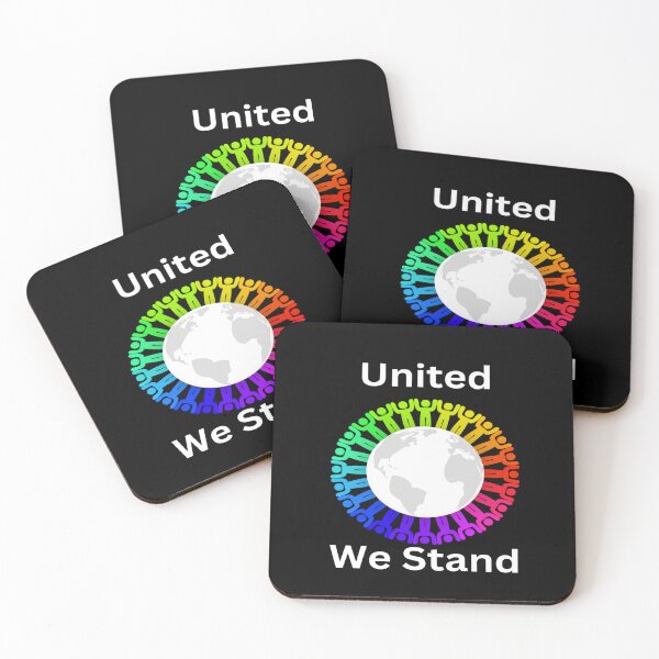 Item preview, United, We Stand Tee-Shirt, DEI Advocates designed and sold by KR Production House.