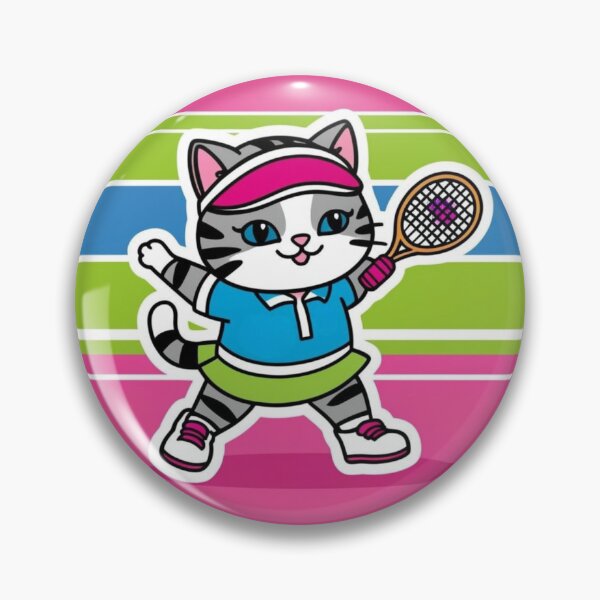 Item preview, Tennis Cat  designed and sold by BigCityTennis.