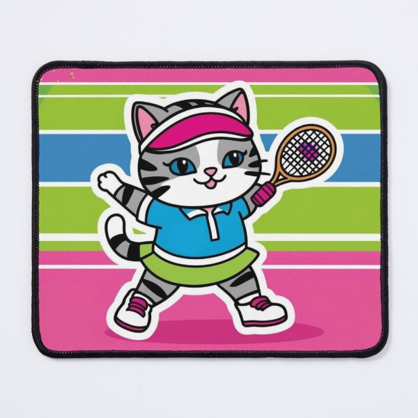 Item preview, Tennis Cat  designed and sold by BigCityTennis.