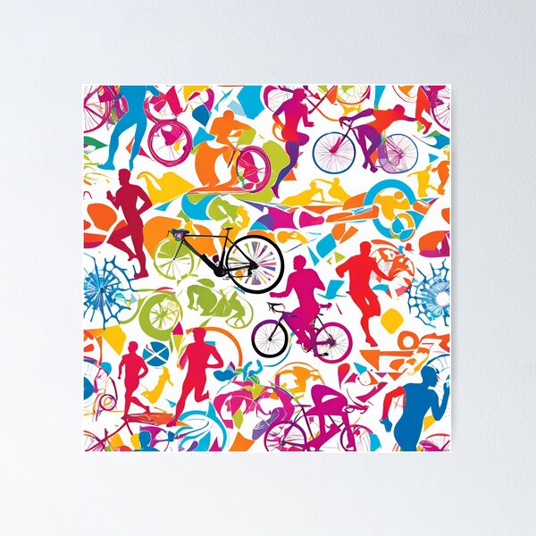 Item preview, Abstract Triathlon designed and sold by industrialcraft.