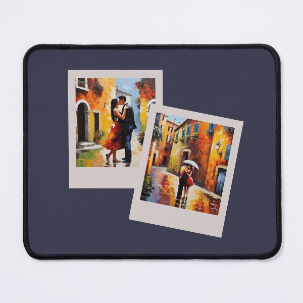 Item preview, Romantic Italian Kiss in the Rain designed and sold by Justina Designs.