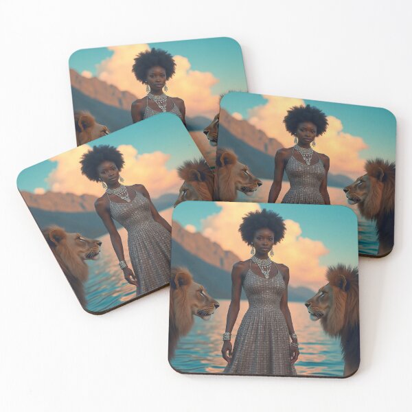 Item preview, African American Woman - My Destiny Is Here designed and sold by tonyartprints.