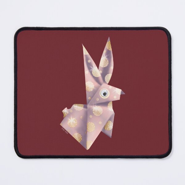 Item preview, Copy of Googly-Eyed Origami Bunny - Pink designed and sold by TimeLady's Closet.