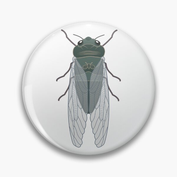 Item preview, Green Grocer Cicada Insect Bug designed and sold by Green Acre Designs.