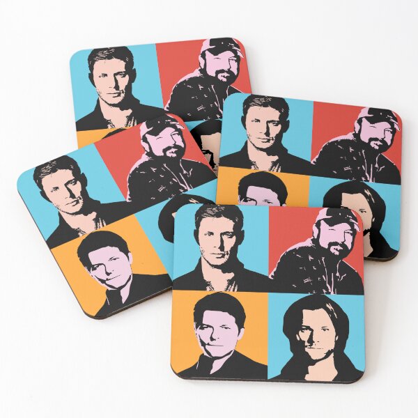 Item preview, Supernatural Team Free Will Pop Art designed and sold by humnoo.